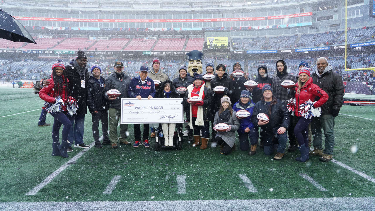 The Kraft Family and Gillette Award $100,000 to Nonprofits During Pregame Ceremony on Sunday, Jan. 7 - Vimarsana News