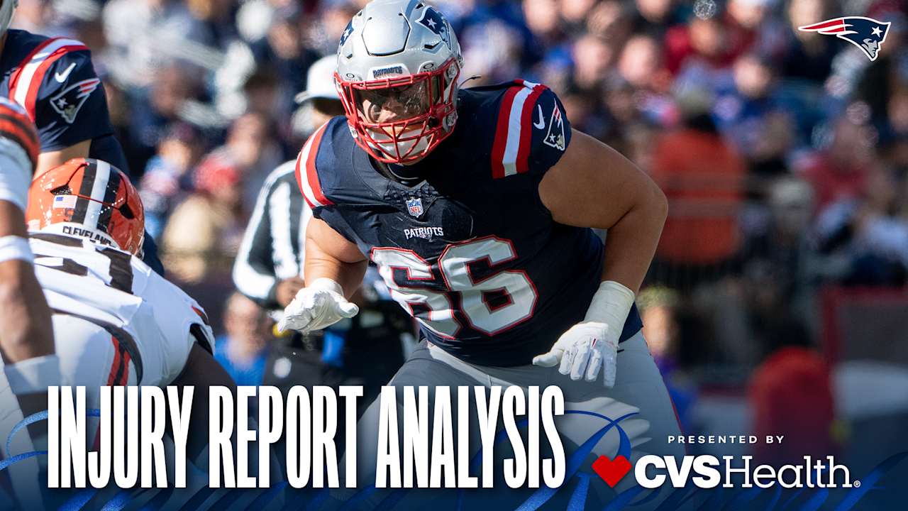 Injury Report Analysis: Patriots Rule Out Four Players for Sunday's Regular-Season Finale vs. the Dolphins - Official website of the New England Patriots