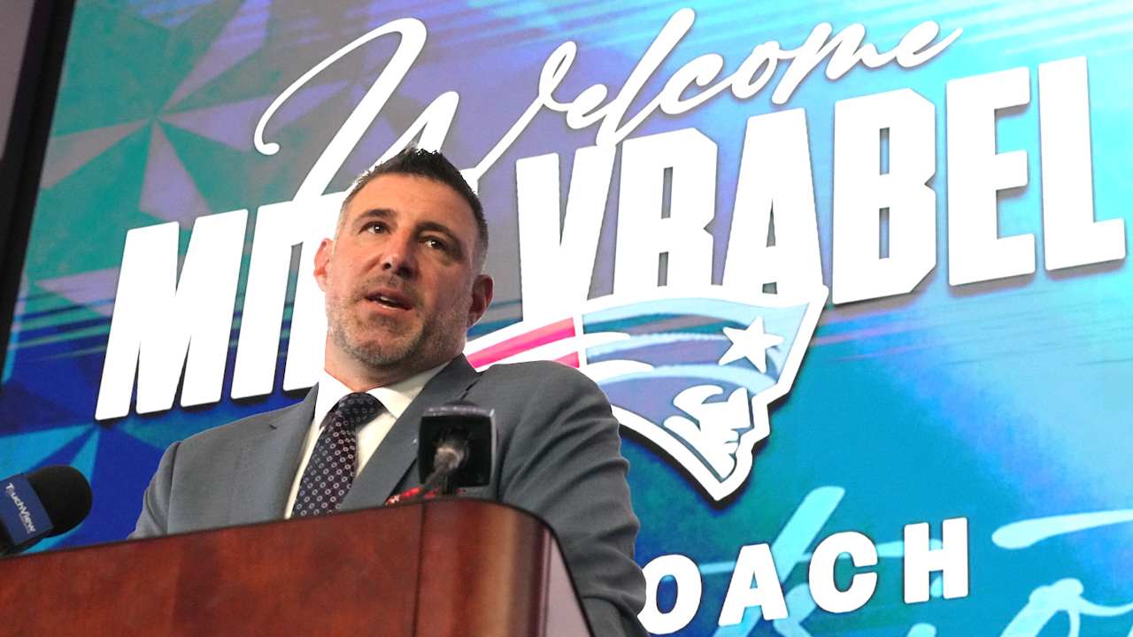 Patriots Formally Introduce Mike Vrabel As the 16th Head Coach in Team History