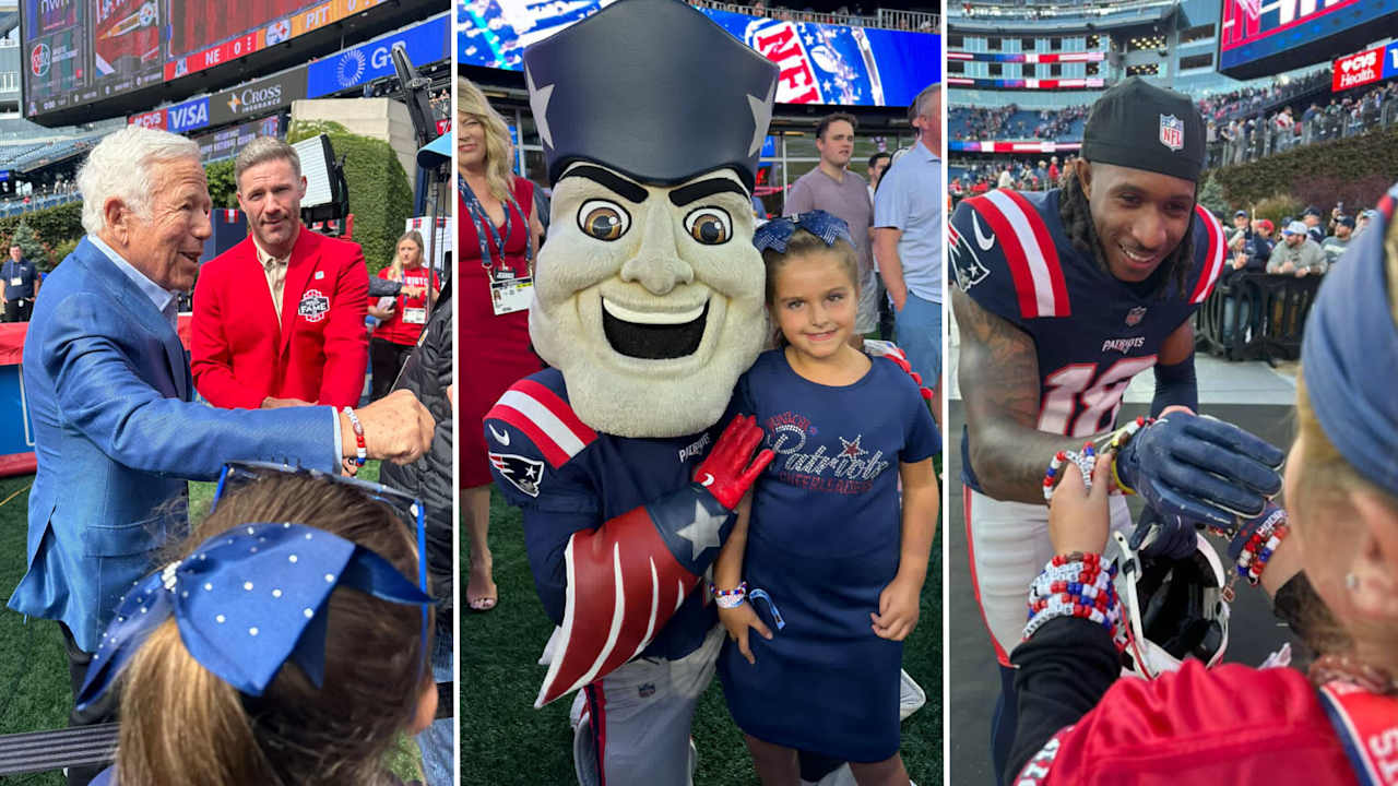 Meet the 7-year-old Patriots superfan popular with players for her  friendship bracelets