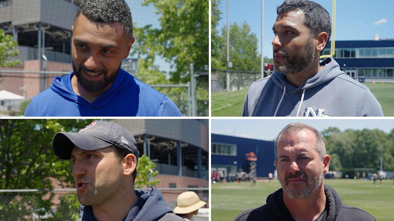 Justin Hamilton, Clinton McMillan, Vinny DePalma, and Mike Smith ...