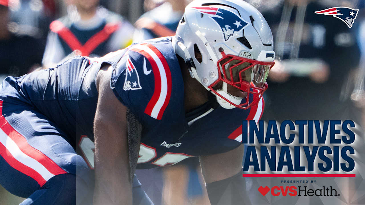Inactives Analysis: Patriots DT Milton Williams and CB Carlton Davis III Officially Active for Sunday Night's Game vs. the Bills
