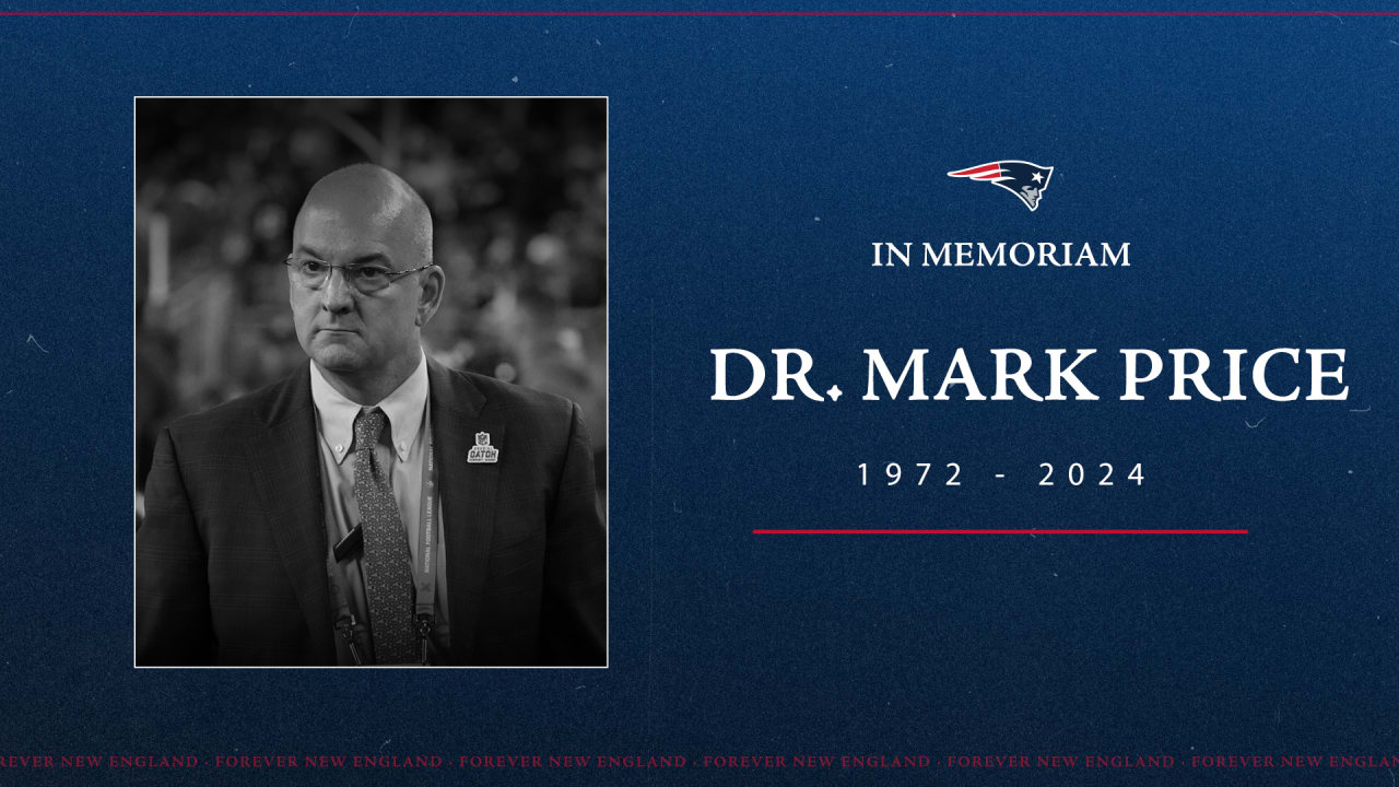 Statement by Robert Kraft on the death of team doctor Dr. Mark Price