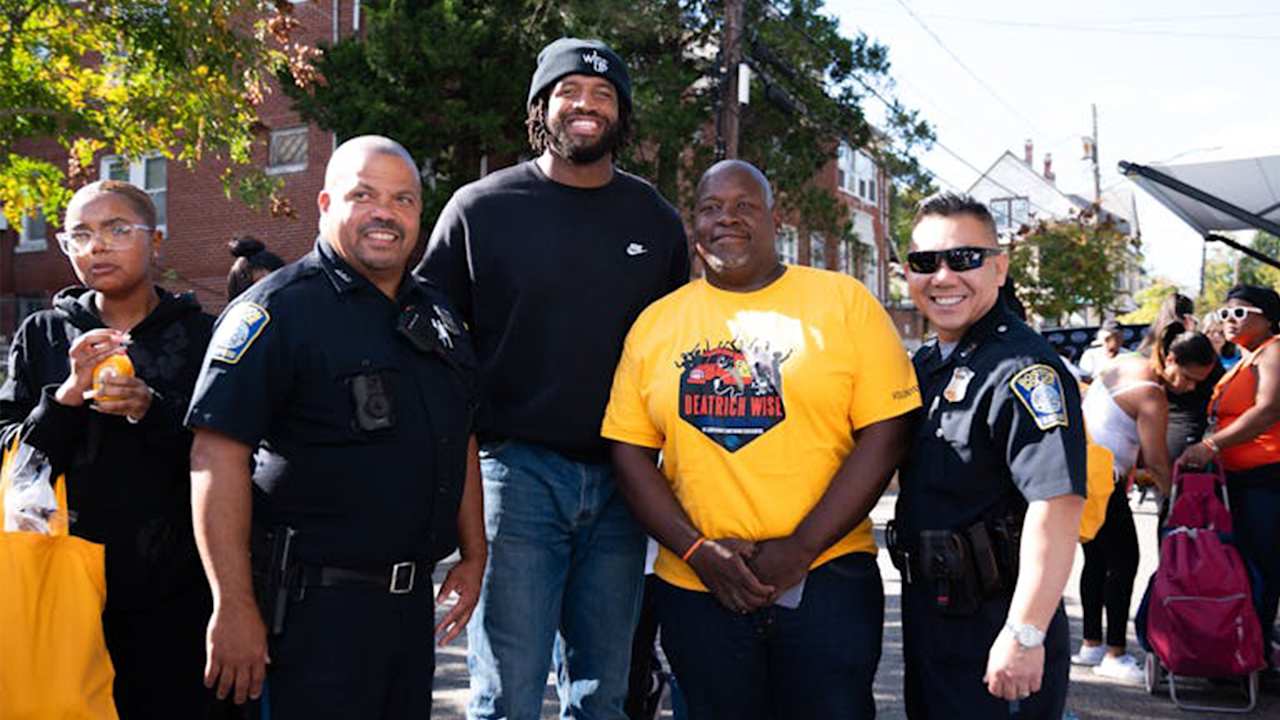 Annual Deatrich Wise Jr. Block Party gives away 6,000 lbs. of quality whole foods to Mattapan community