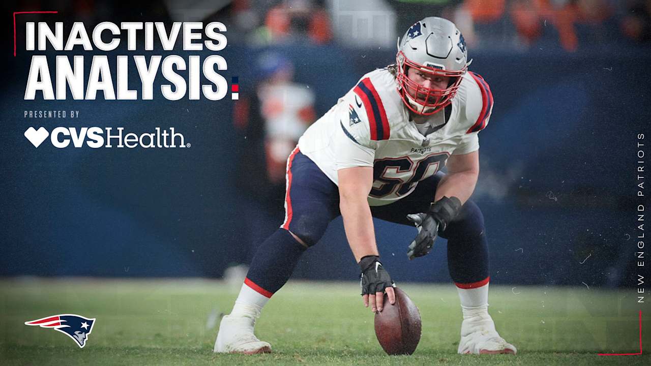 Inactive Analysis: Joe Giles-Harris Elevated From Practice Squad, David Andrews and Mike Onwenu Active for Patriots vs. Jets