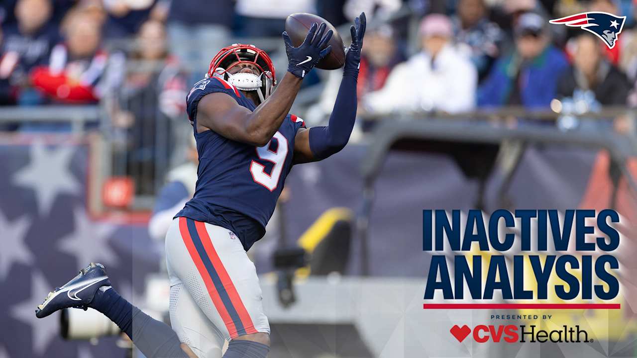 Inactives Analysis: Who Fills in for Boutte, Stevenson and Elliss for the Patriots in Sunday's Game vs. the Bucs? - New England Patriots