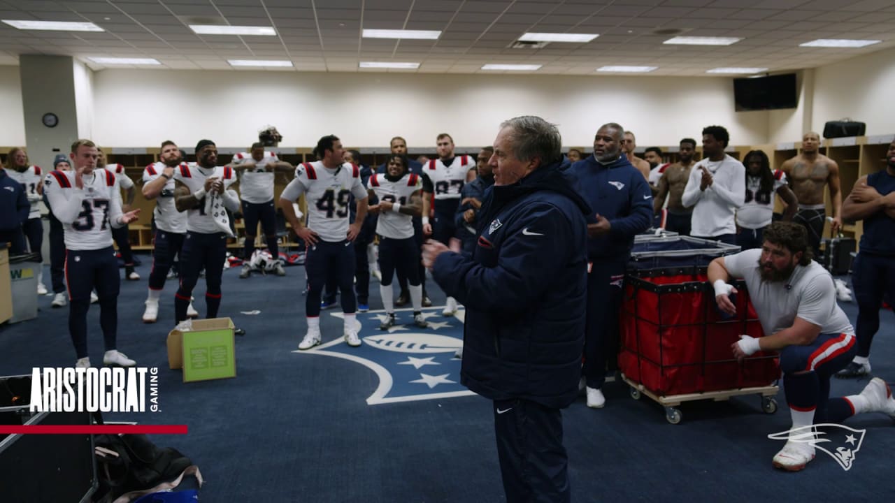 Inside The Patriots Locker Room: Coach Bill Belichick's Postgame Speech ...