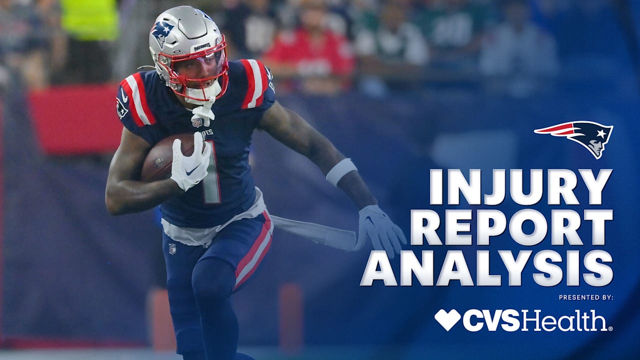 Injury Report Analysis: Patriots Rule Out Two Players, List Eight As ...