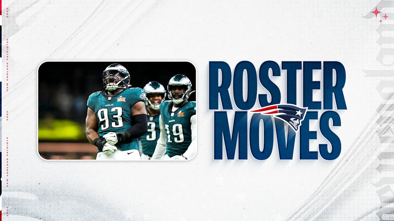 Patriots Make A Series of Roster Moves