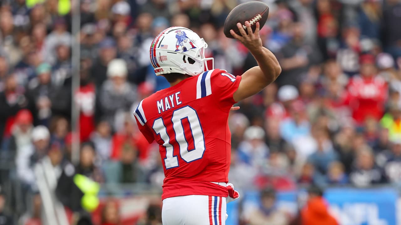 Breaking Down New England QB Drake Maye's First NFL Start