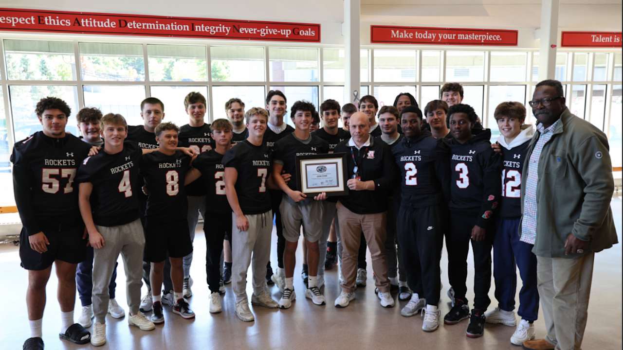 Reading High School's John Fiore Named the New England Patriots Coach of the Week