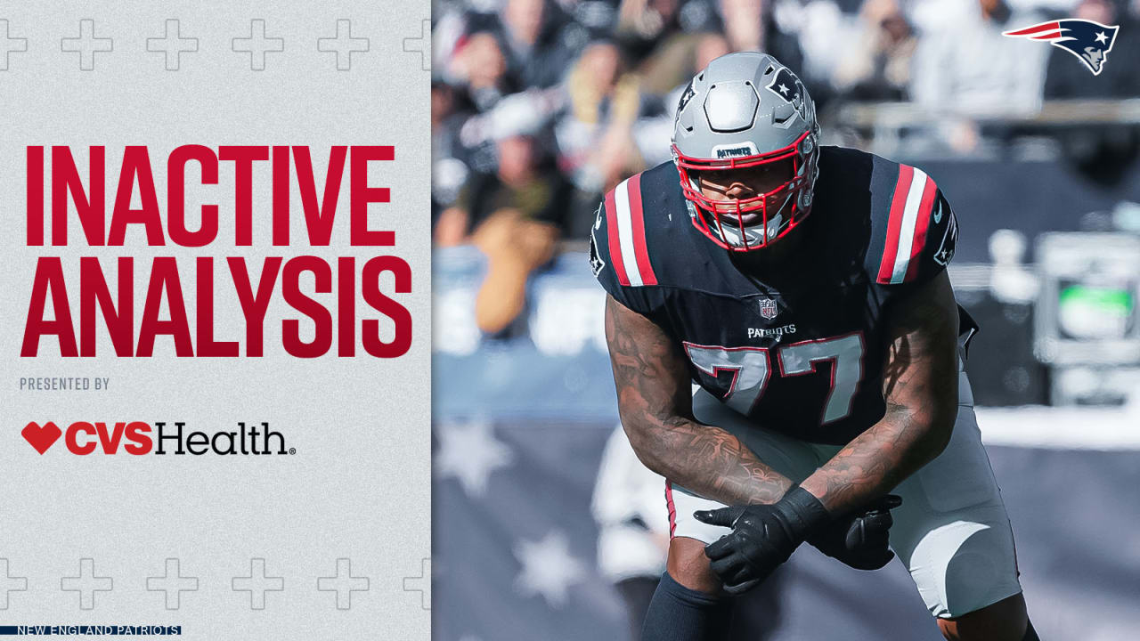 Inactive Analysis: Patriots OT Trent Brown, WR Kayshon Boutte Inactive for Sunday's Game vs. Commanders