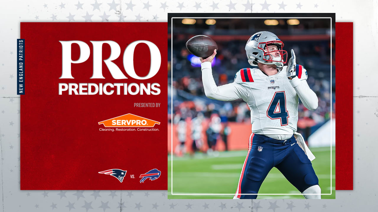 PRO Predictions Week 17 picks for Patriots vs. Bills