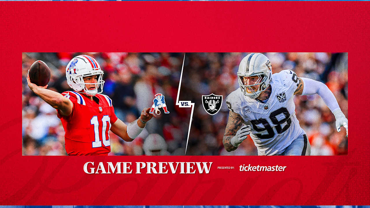 Game Preview: Patriots vs. Raiders | NFL Week 5