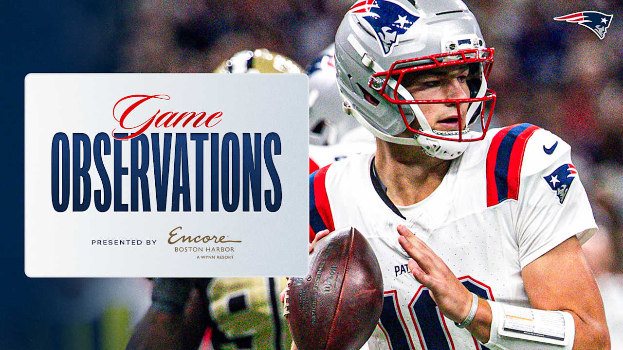 8 Takeaways From the Patriots Win Over the Saints in New Orleans in Week 6