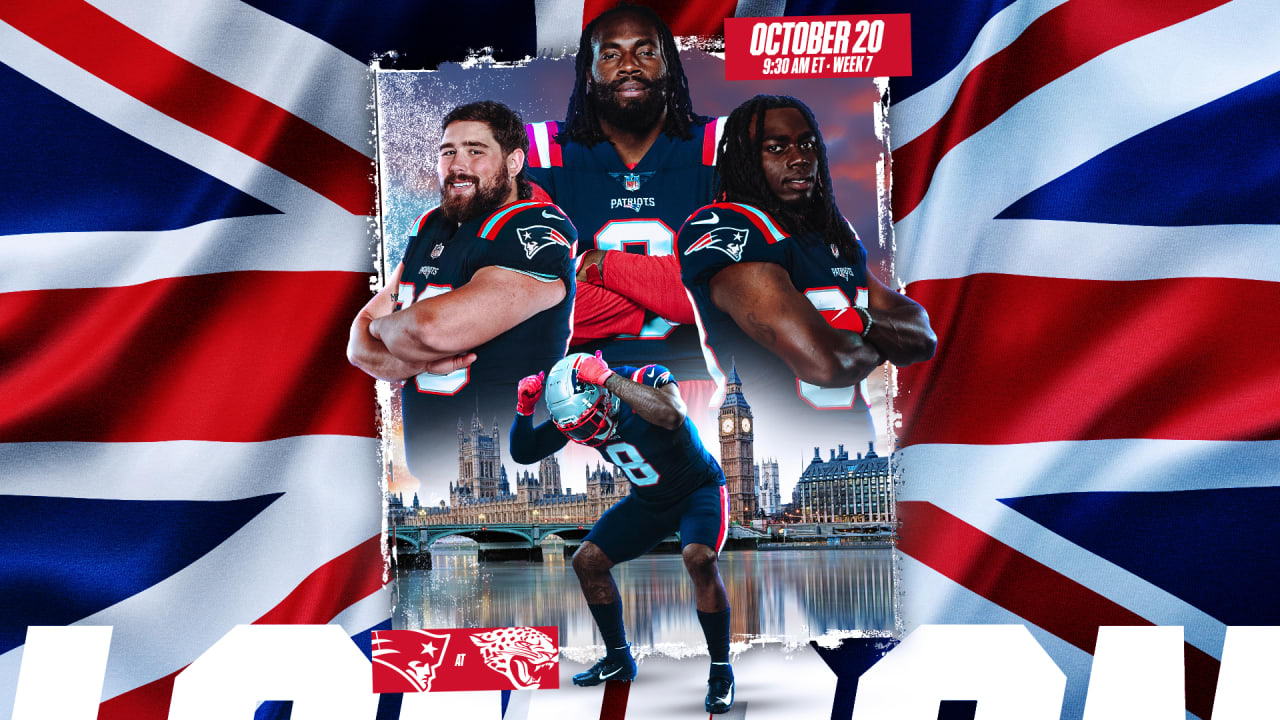 Patriots to Face Jaguars in London in 2024