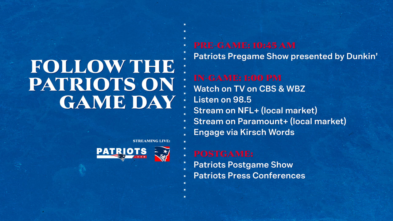 Watch pats game hot sale