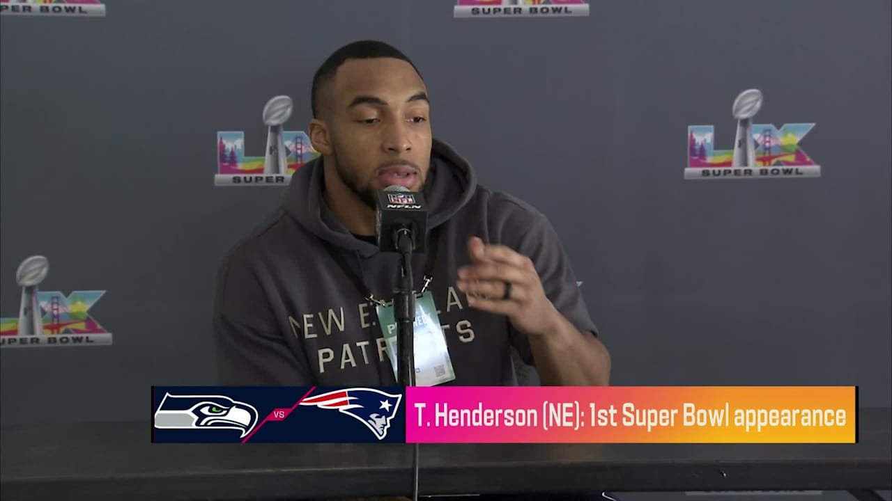 TreVeyon Henderson on his excitement to play in Super Bowl LX 'Super Bowl Live'