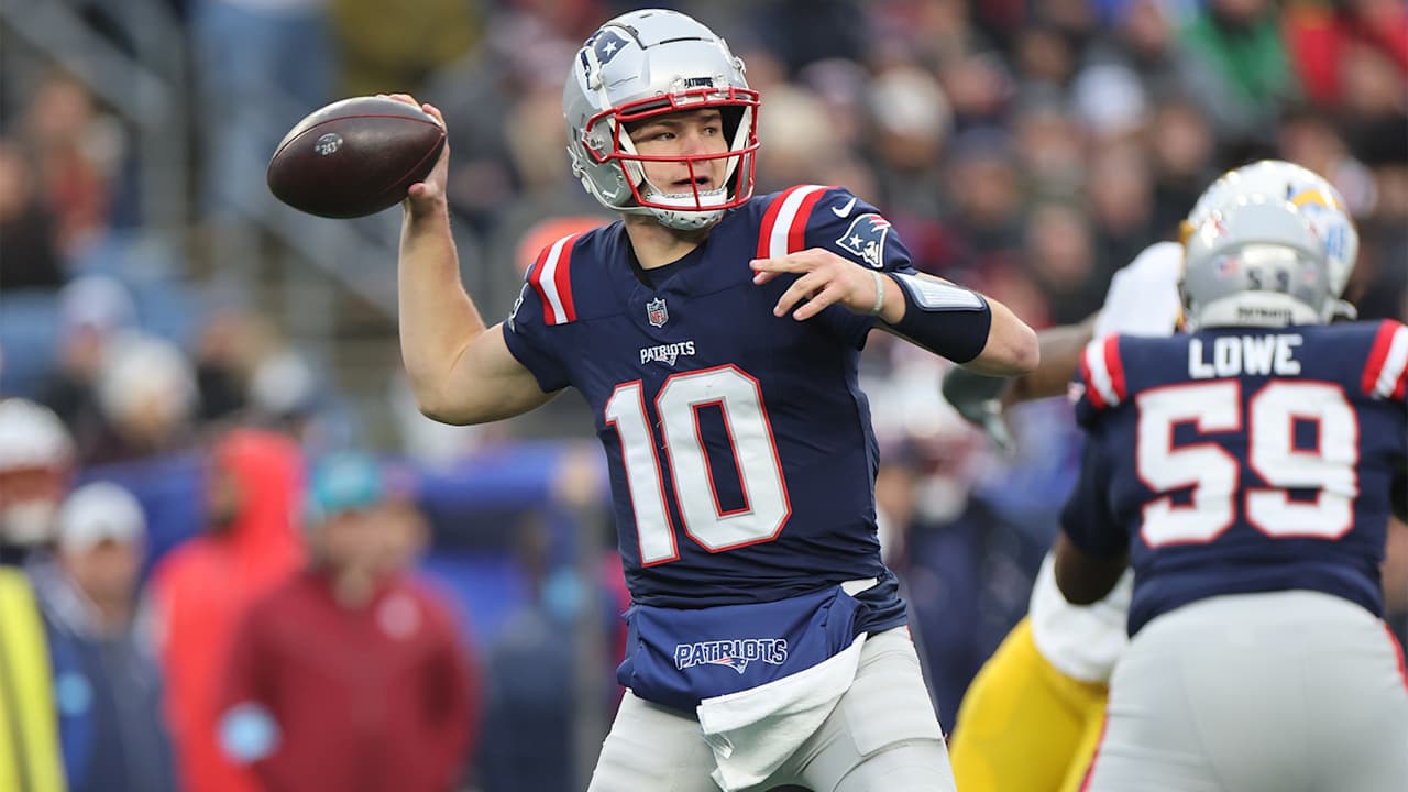 Drake Maye Sets New England Patriots Rookie Record Drake Maye Sets New England Patriots Rookie Record
