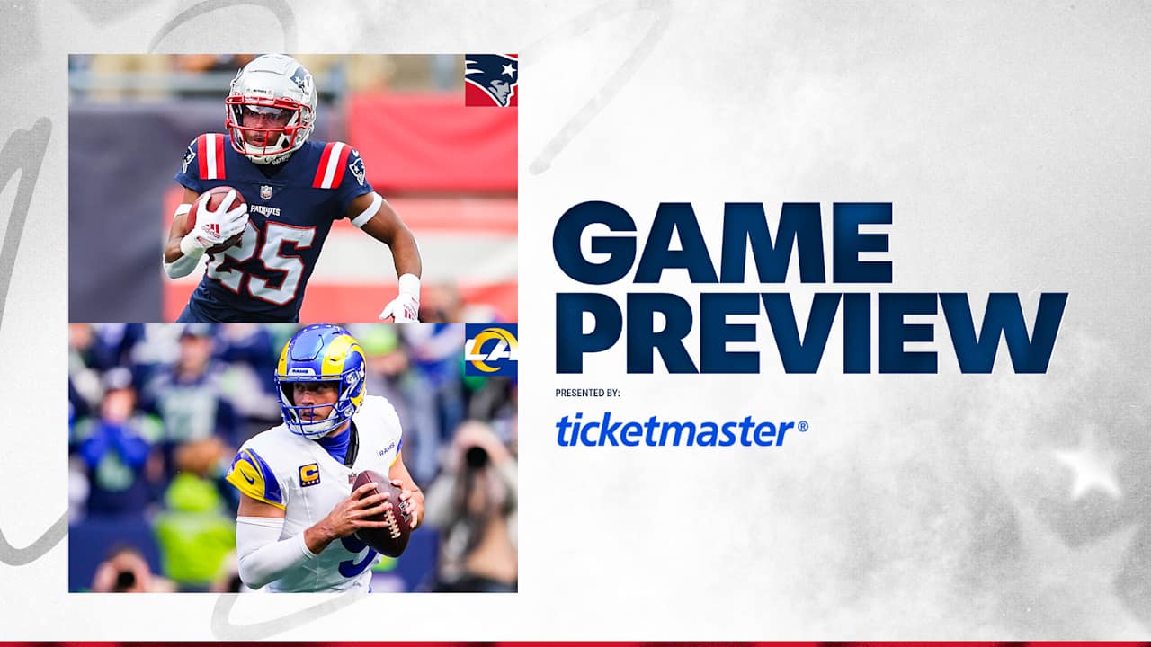 Game Preview: Rams at Patriots