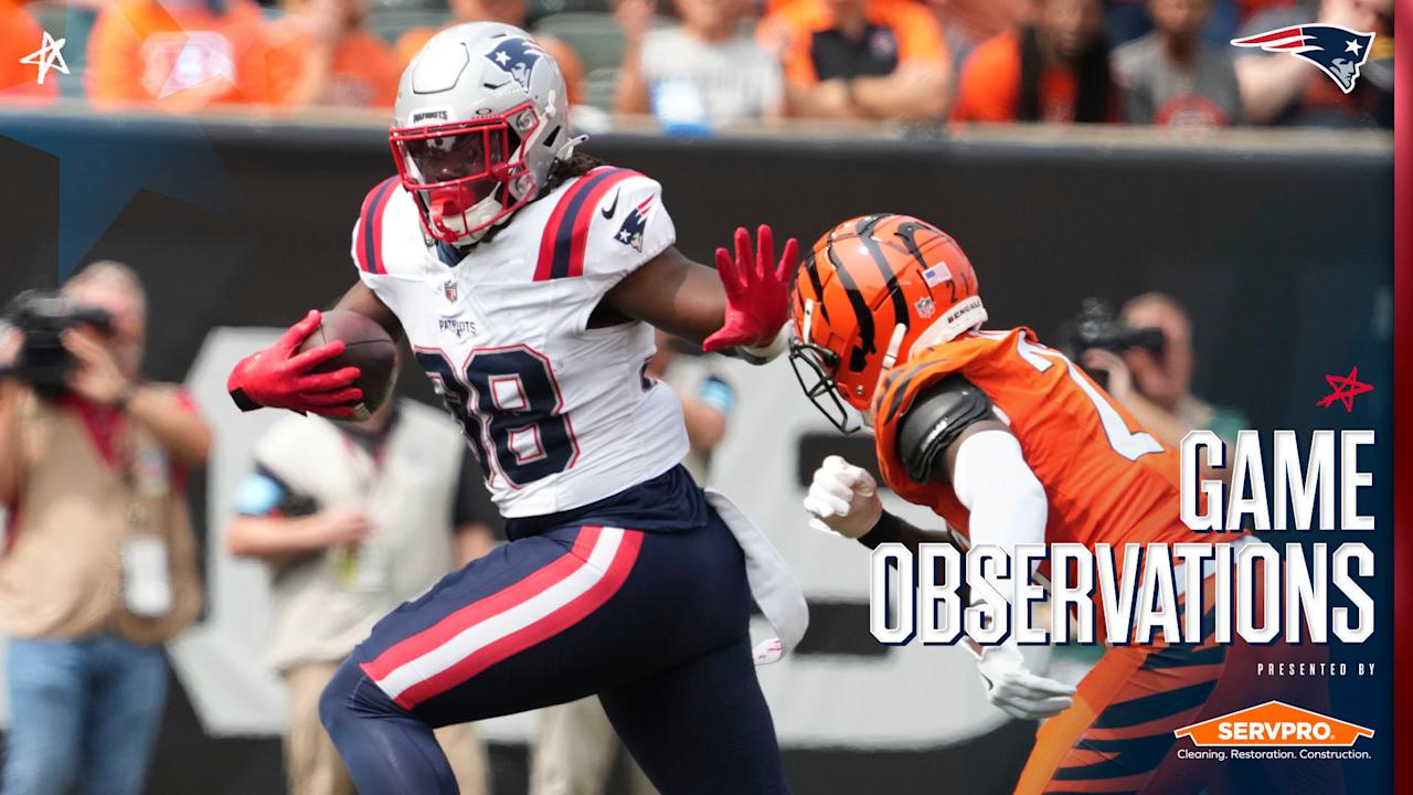 Eight takeaways from the Patriots’ surprise win over the Bengals in Week 1