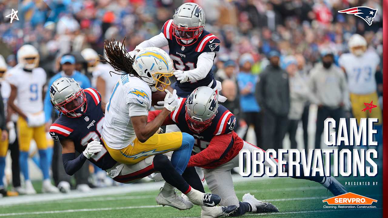 Game Observations: Eight Takeaways From the Patriots Loss to the Chargers in Week 17