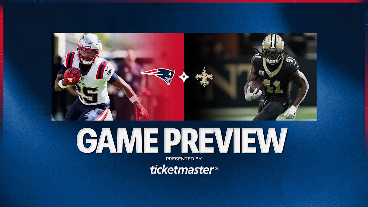 Game Preview: Patriots at Saints