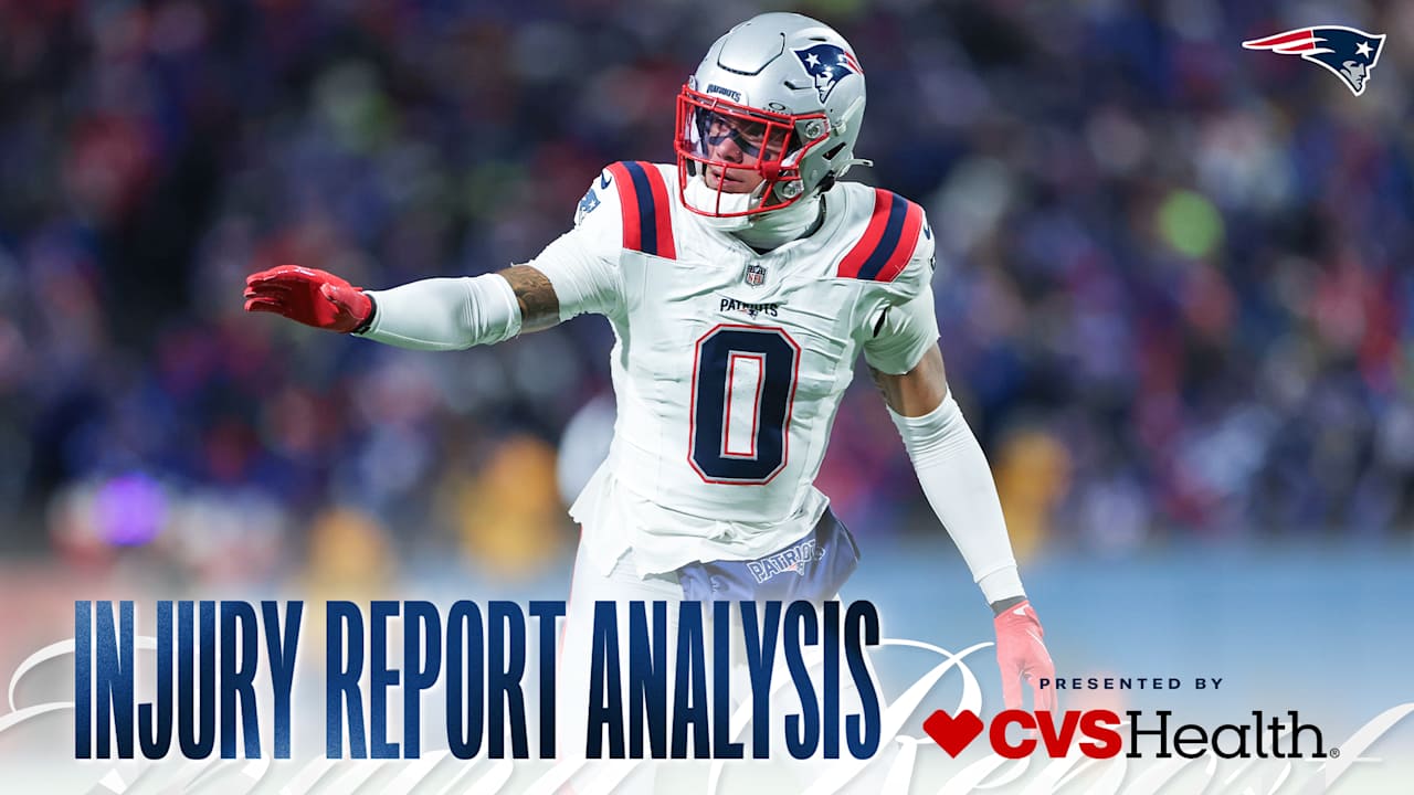 Injury Report Analysis: Patriots Rule Out Three Defenders, CB Christian Gonzalez Questionable for Week 6 vs. the Saints
