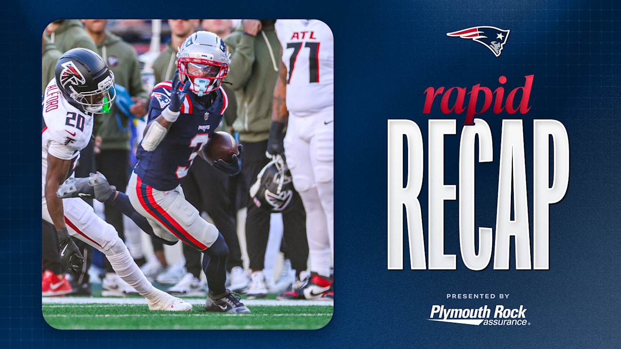 Rapid Recap: Patriots Escape Falcons With 24-23 Victory - Official website of the New England Patriots