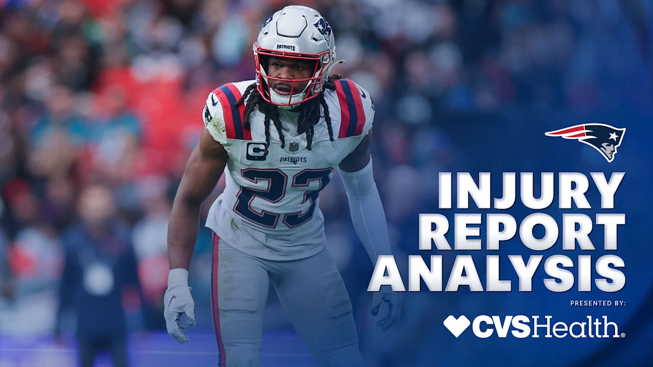 Injury Report Analysis: Patriots Rule Out S Kyle Dugger and LB Christian Elliss, List Seven Players As Questionable for Sunday vs. Bears