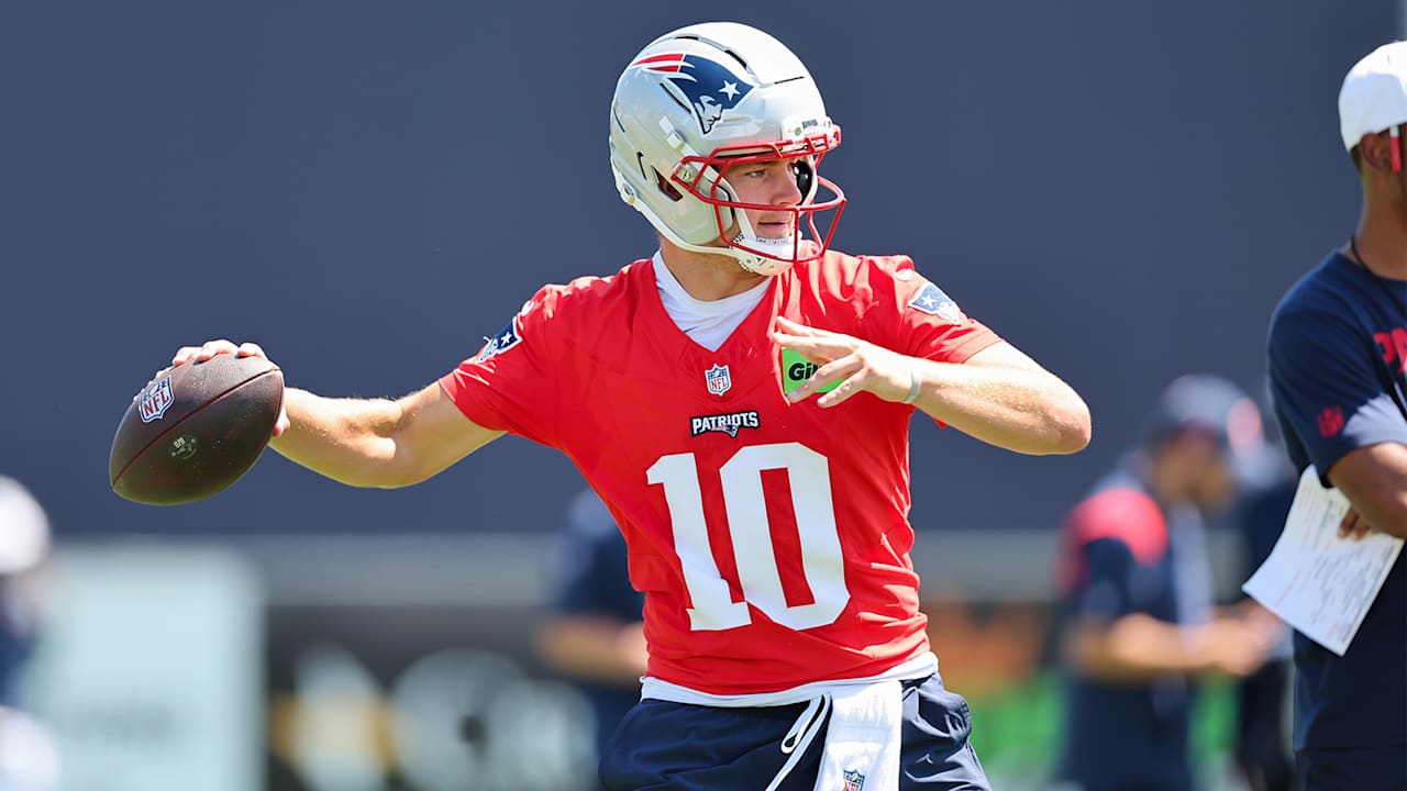 Drake Maye Discusses the Patriots First Day of Training Camp