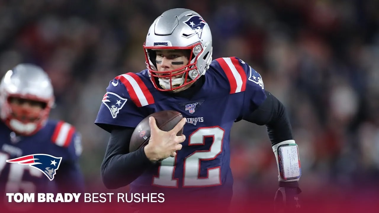 Best of Tom Brady's 1,000+ Career Rushing Yards