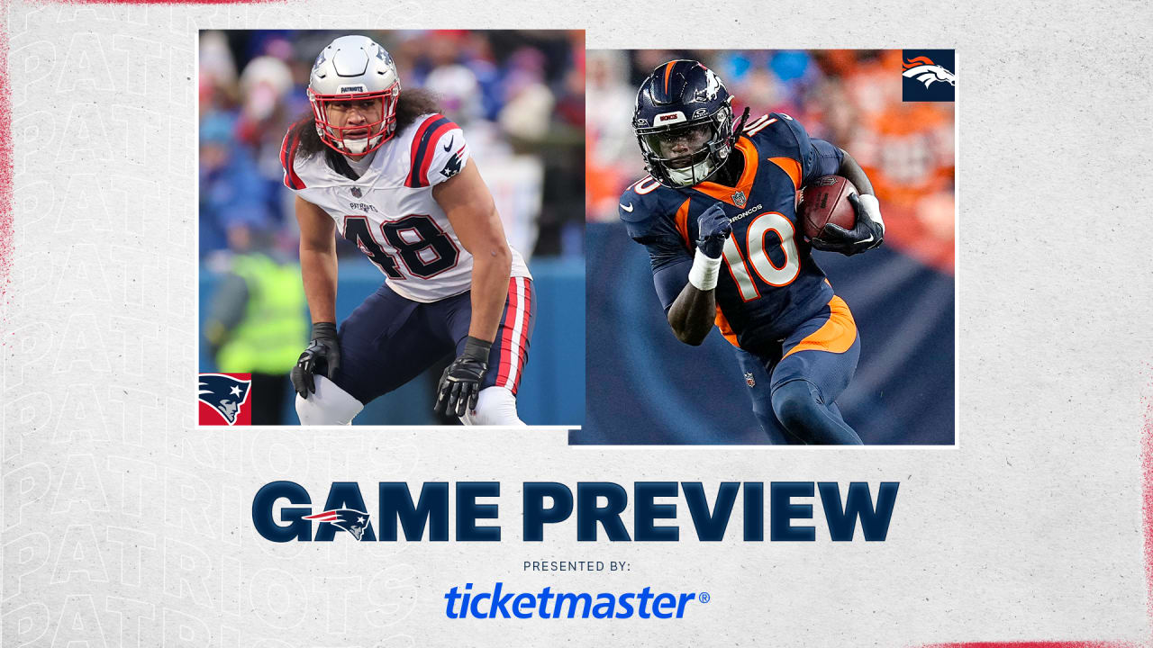 NFL Week 16 Game Preview New England Patriots at Denver Broncos