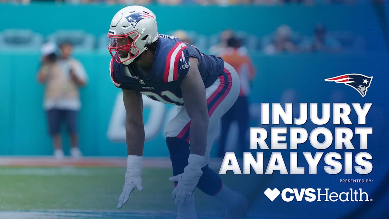 Injury Report Analysis: Patriots Rule Out DT Jaquelin Roy and List 10 Players as Questionable for Sunday's Game vs. the Dolphins