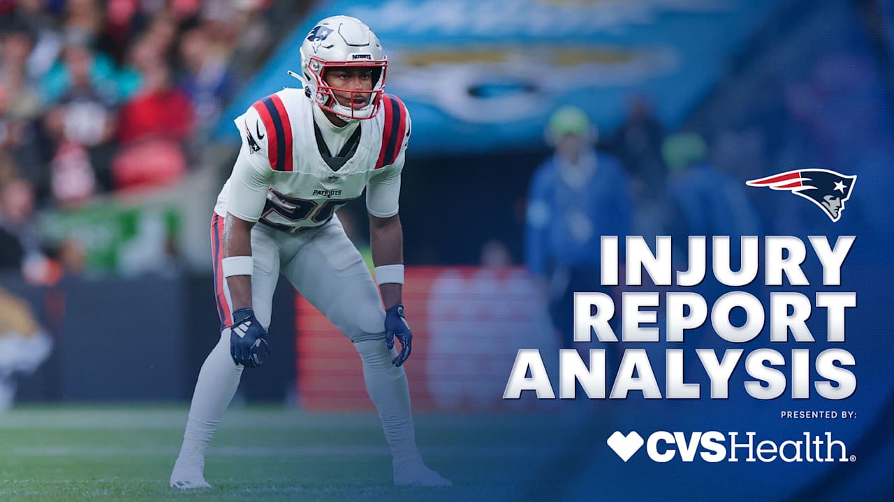 Injury Report Analysis: Patriots Rule Out Two Players, List Five As ...