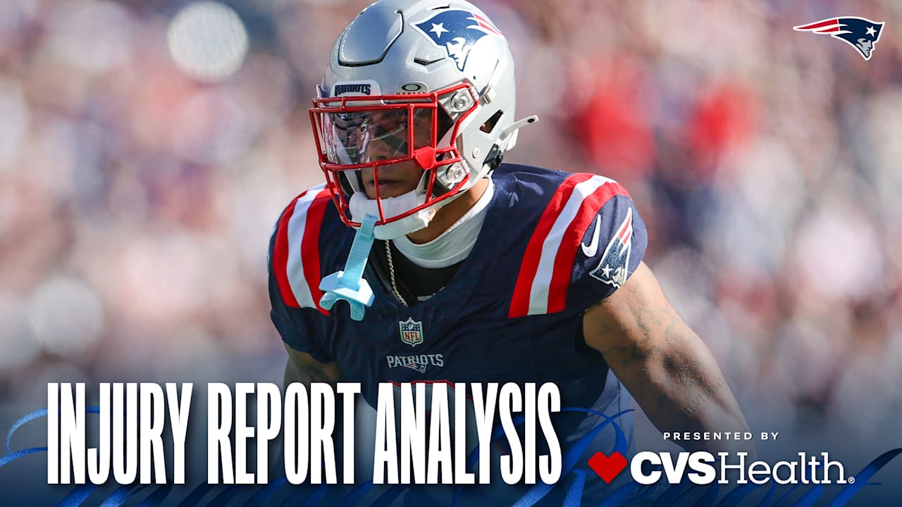 Injury Report Analysis: G Jared Wilson Out, CB Christian Gonzalez Listed as Questionable for Sunday's Week 4 Matchup vs. the Panthers