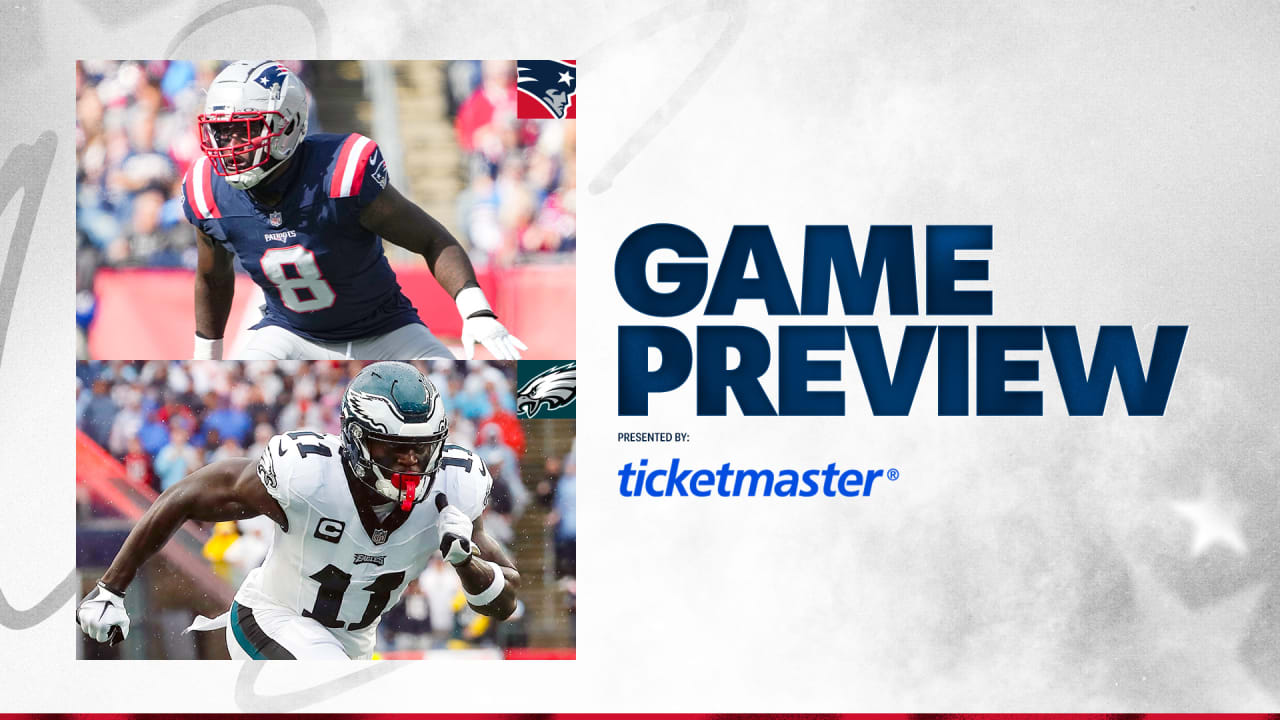 Game preview: Eagles at Patriots