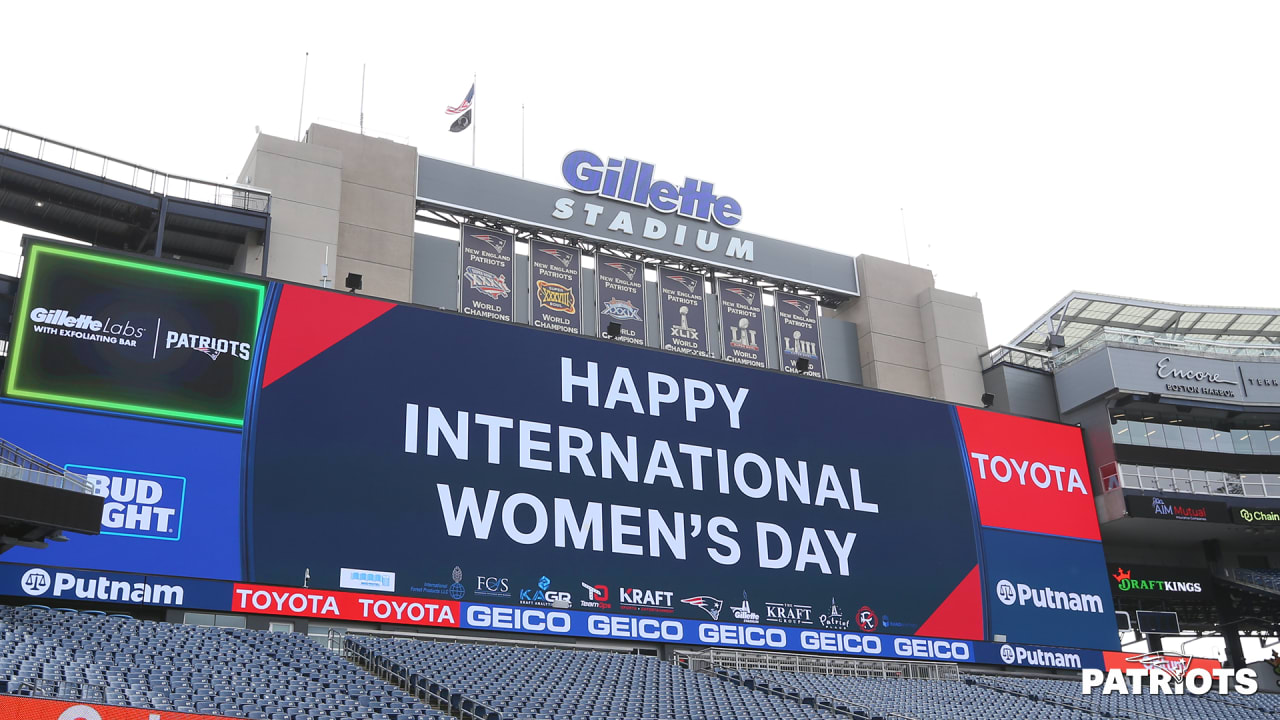 Patriots employees celebrate International Women's Day by sharing experiences working in sports