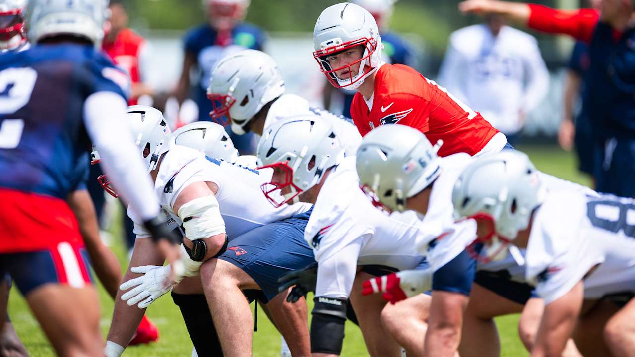 Patriots QB Drake Maye Discusses Offense's Progress After Day One of Minicamp - New England Patriots