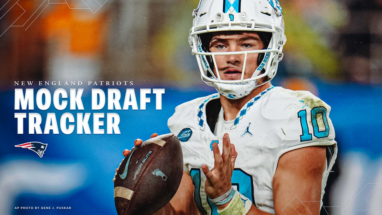 2024 New England Patriots NFL Mock Draft Tracker