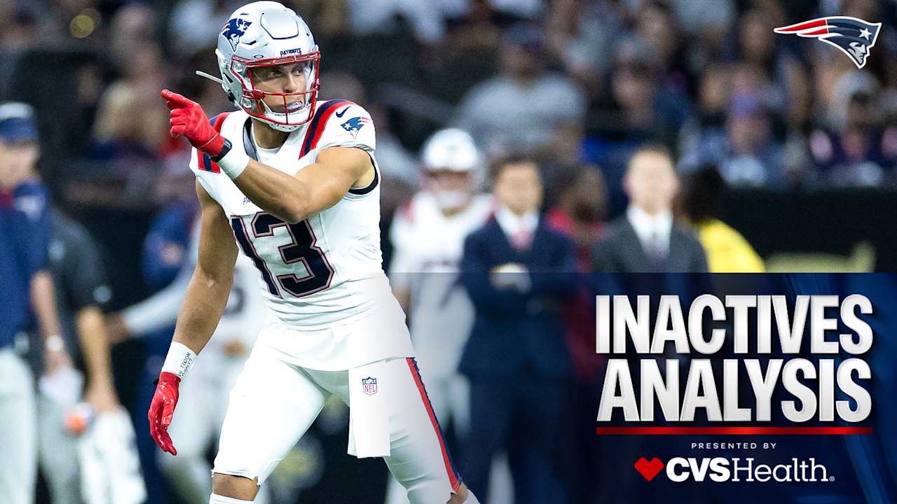 Inactives Analysis: WR Mack Hollins and LB Marte Mapu are Officially Active for Sunday's AFC Championship Game vs. the Broncos - New England Patriots