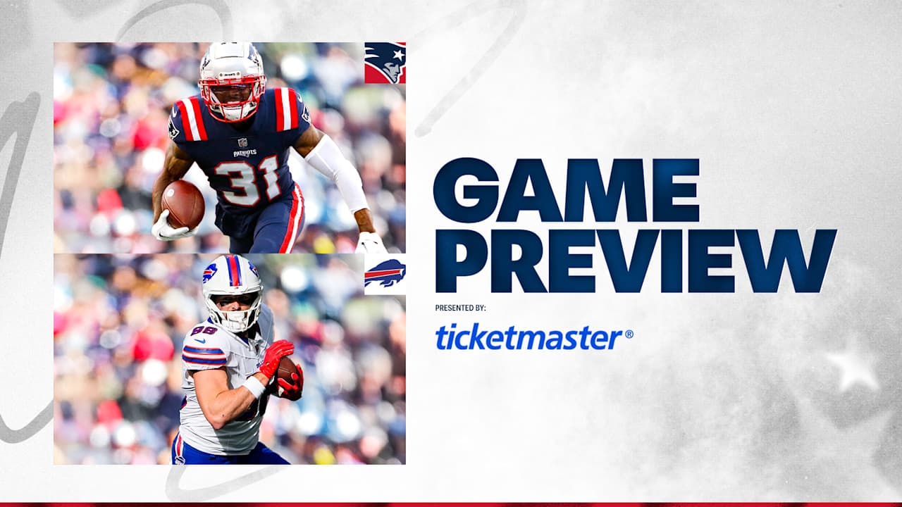 Game Preview: Bills at Patriots