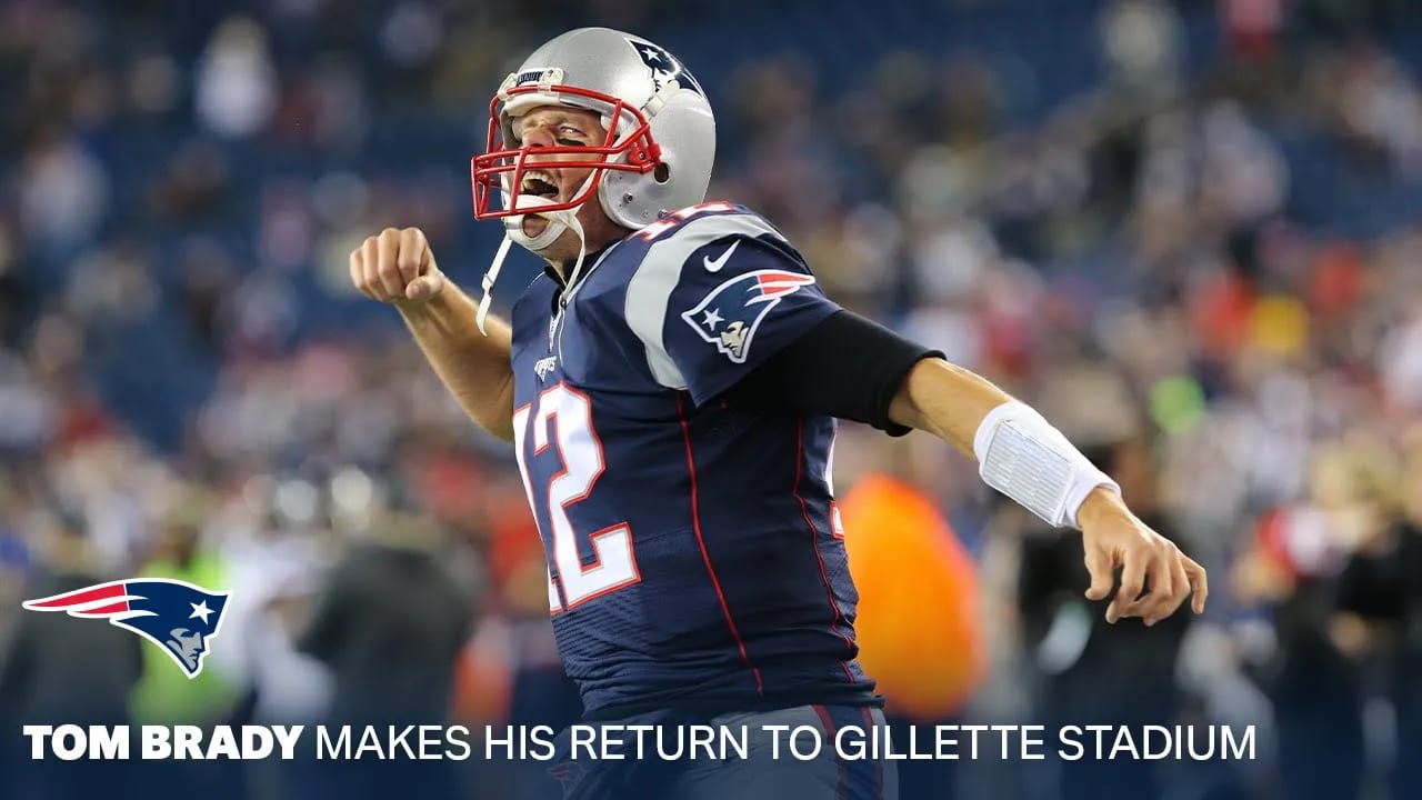 Hype Video: Tom Brady Returns to Gillette Stadium for Patriots Hall of Fame  Ceremony