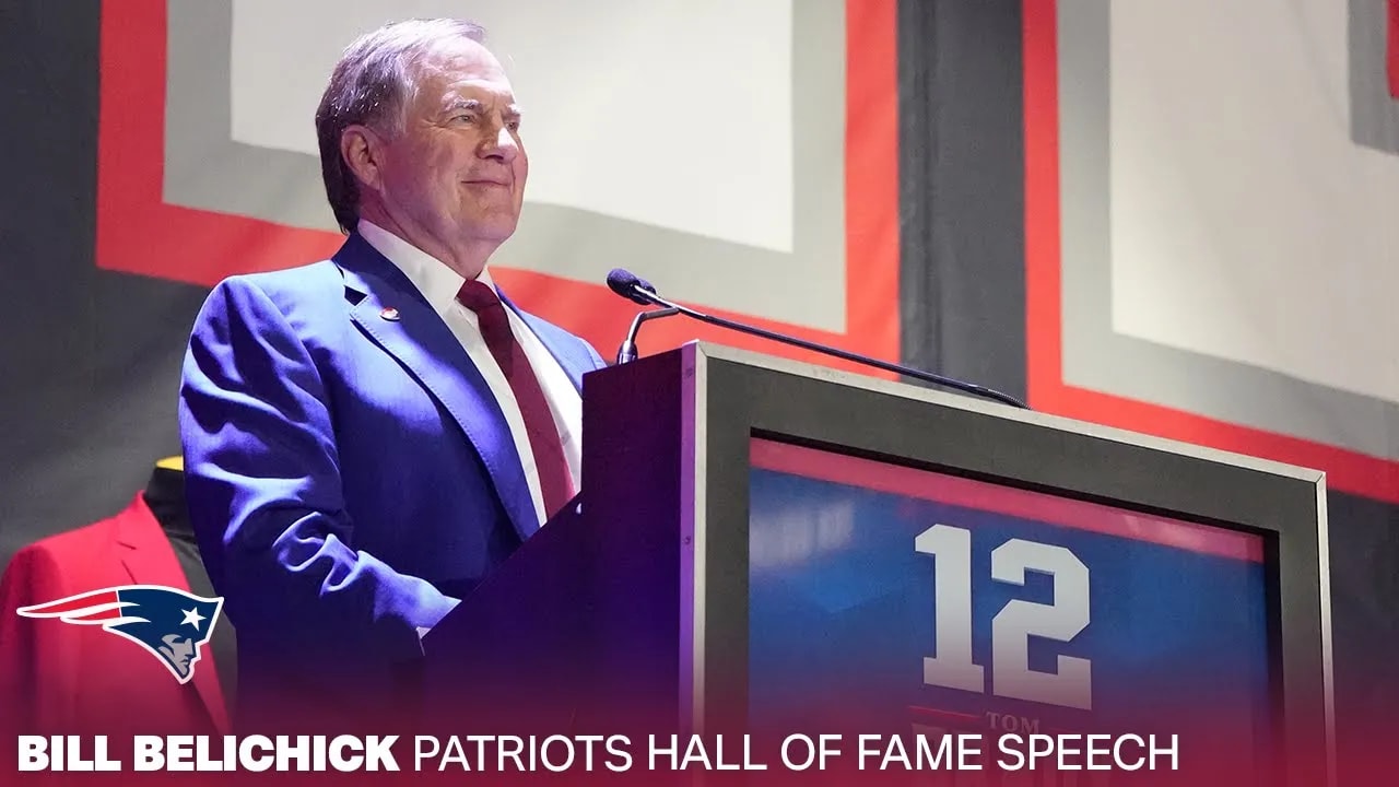 Bill Belichick's Speech at Tom Brady's Patriots Hall of Fame Ceremony