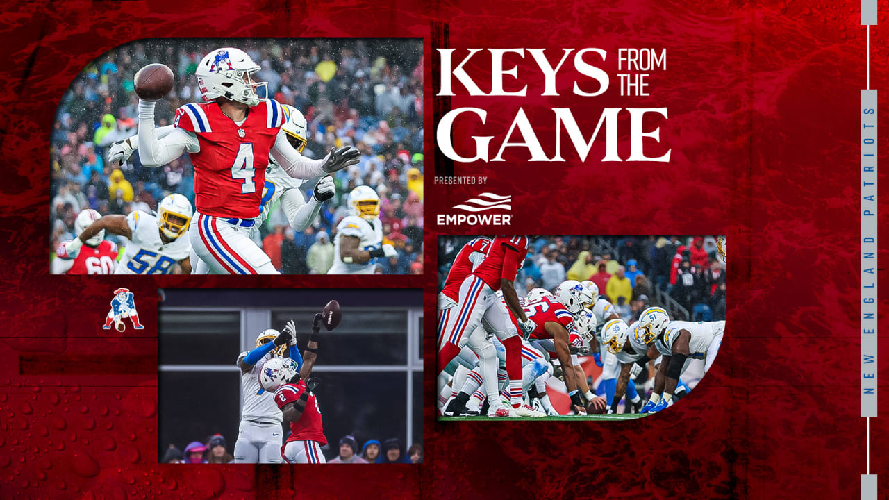 5 Keys from Patriots shutout loss to Chargers