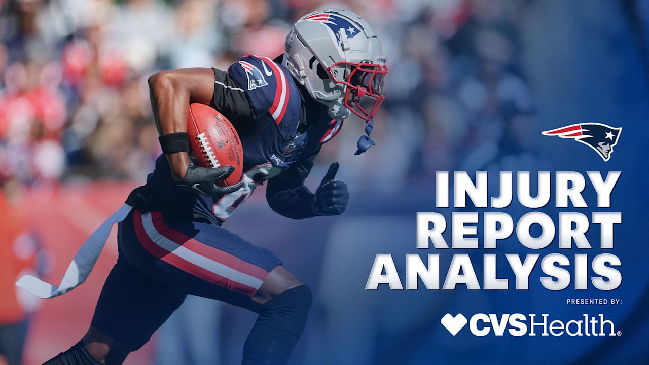 Injury Report Analysis: Breaking Down the Patriots Options at Wide Receiver and Along the Offensive Line for Sunday's Game vs. the Cardinals