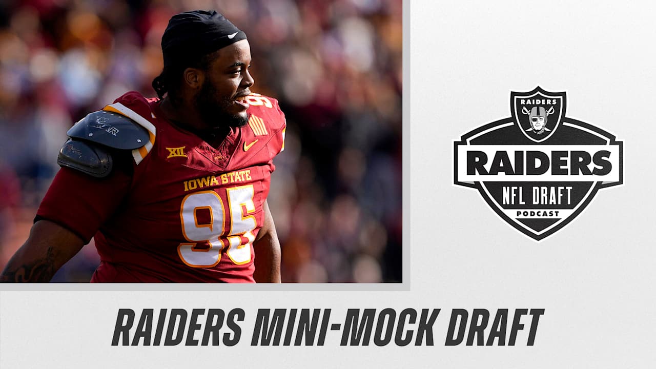 Raiders 3-round mini-mock draft!