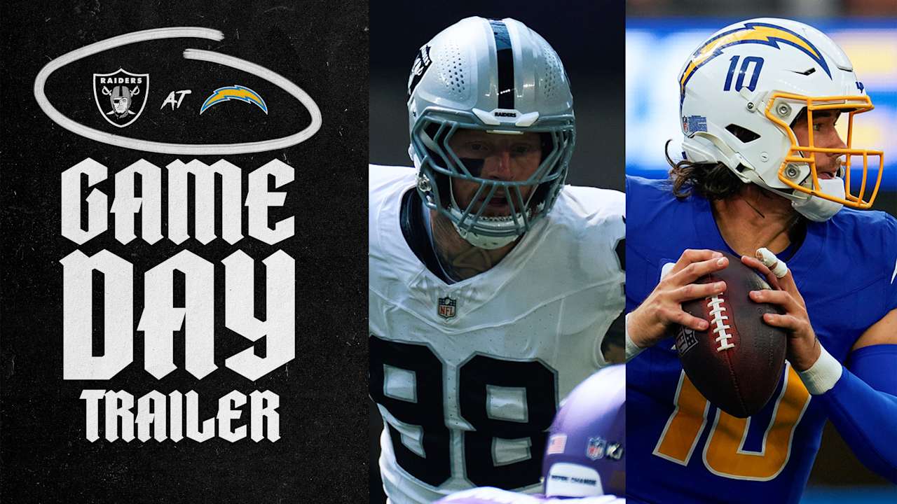 The Las Vegas Raiders face the Los Angeles Chargers in Week 1 at SoFi