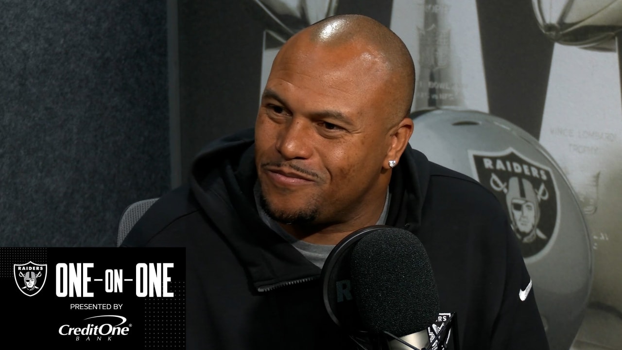 Antonio Pierce details his football journey and what Raider Nation can