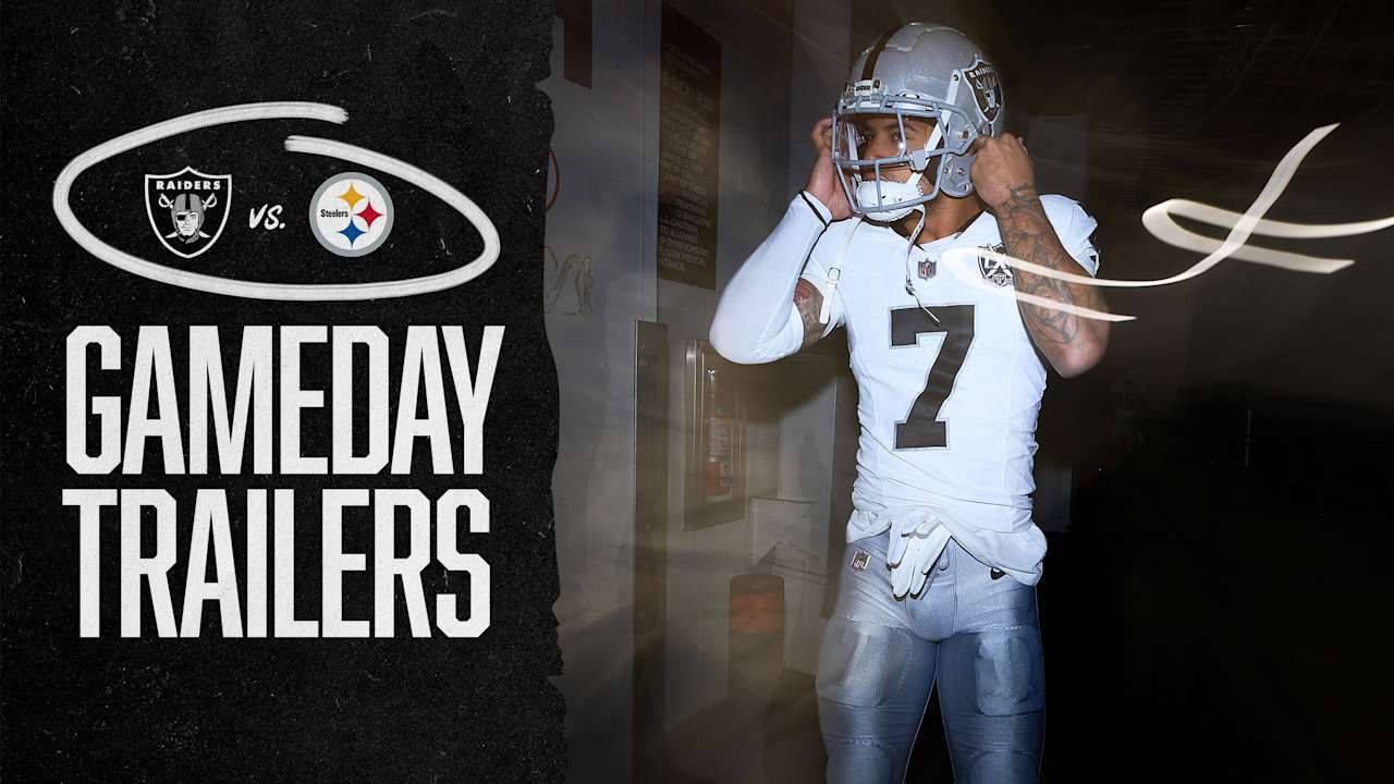 The Las Vegas Raiders face the Pittsburgh Steelers in Week 6 at Allegiant Stadium NFL Trailer